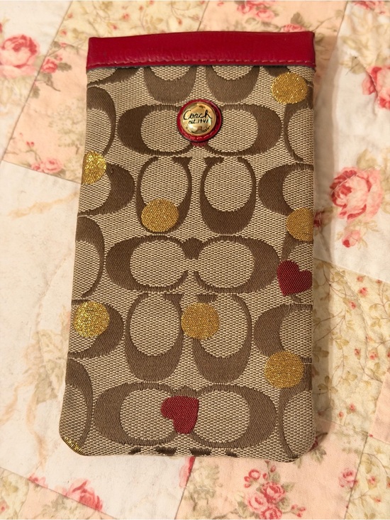 Coach Accessories - Coach Signature Canvas Eyeglass Sleeve